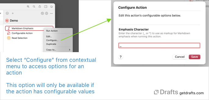 actions/configuration